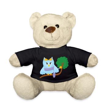 Hibou Fée - Nounours - noir - Devant