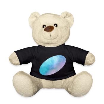 Space Ellipse schräg - Teddy - Schwarz - Vorne
