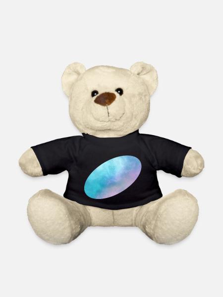 Space Ellipse schräg - Teddy - Schwarz