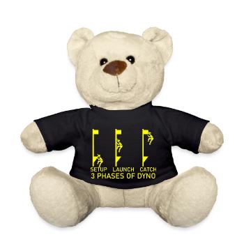 Bouldern Klettern Climbing - Teddy - Schwarz - Vorne