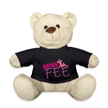 Matsch Lauf Fee Teamshirt - Teddy - Schwarz - Vorne