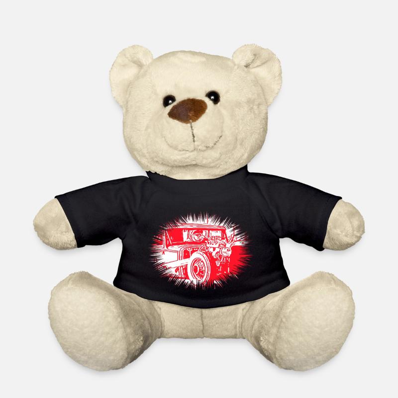 Auto - Teddy - Schwarz