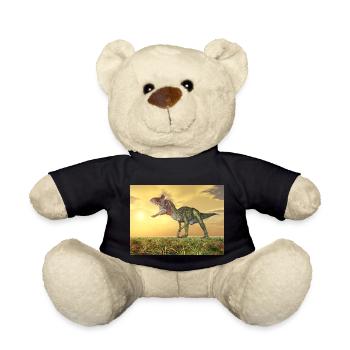 Dinosaurier Cryolophosaurus - Teddy - Schwarz - Vorne