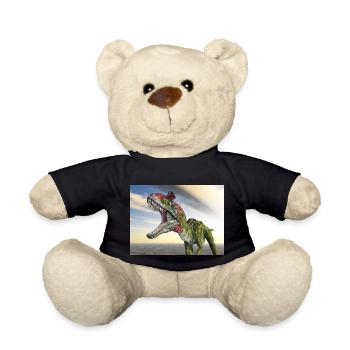 Dinosaurier Cryolophosaurus - Teddy - Schwarz - Vorne