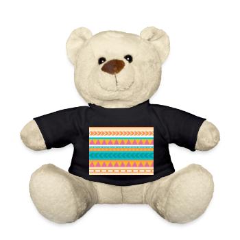 the Indian pattern - Teddy - Schwarz - Vorne