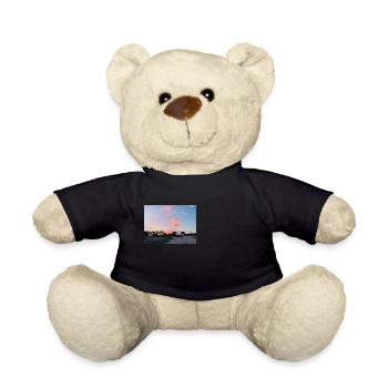 Sonnenuntergang am Strand - Teddy - Schwarz - Vorne