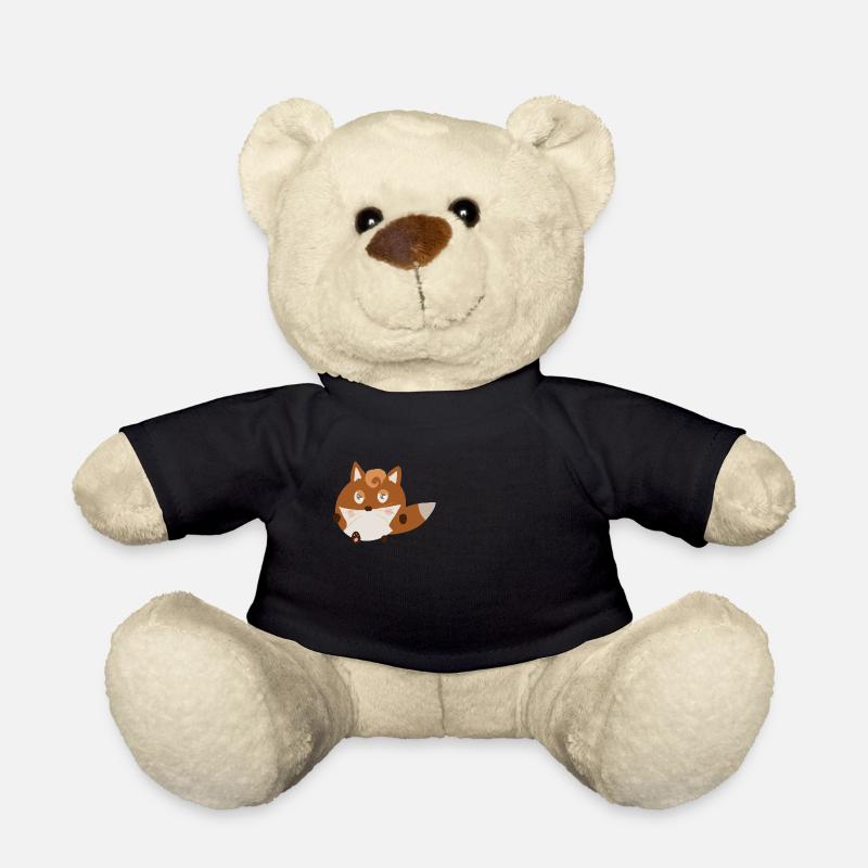 Fox entschied sich - Teddy - Schwarz