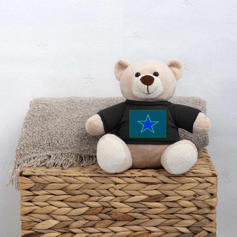Étoile Vert Bleu Nounours