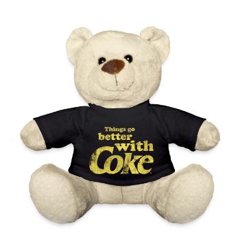 Better With cola - Nounours - noir - Devant