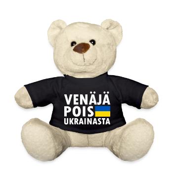 venäjä pois ukrainasta - Teddy - Schwarz - Vorne
