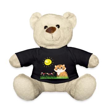 Kleiner Tiger - Teddy - Schwarz - Vorne