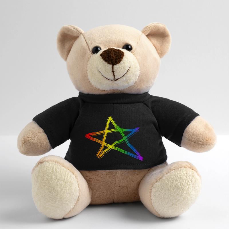 Pentagram Satan Devil gothic goth occult witch 1 Teddy Bear