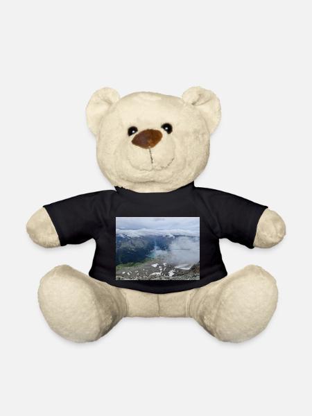 Blick auf den Schlegeis Stausee - Teddy - Schwarz