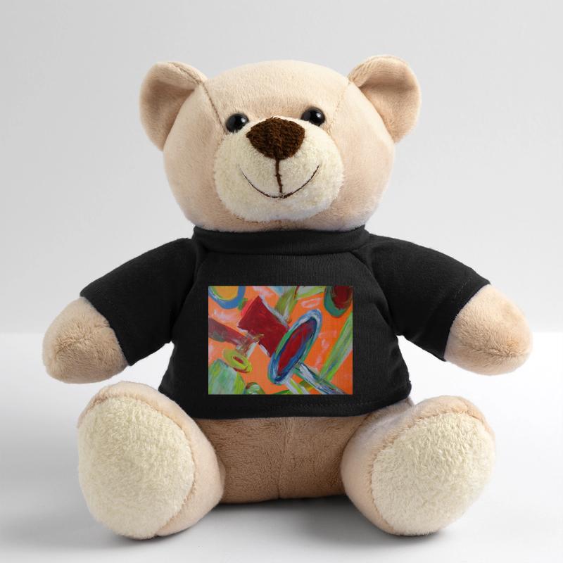 Abstract pipe system Teddy Bear