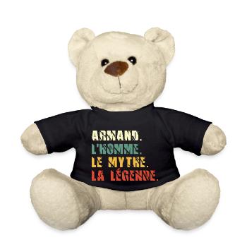 Armand l homme le mythe la légende - Nounours - noir - Devant