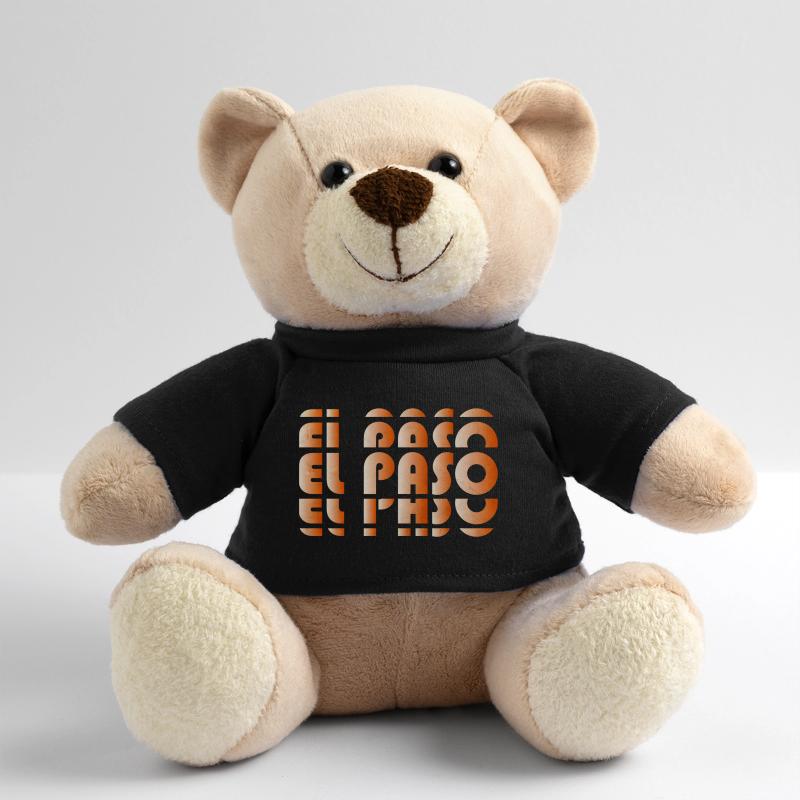 El Paso Gradient Grid Teddy Bear