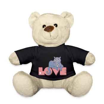 Britische Kurzhaarkatze - Love BKH - Teddy - Schwarz - Vorne