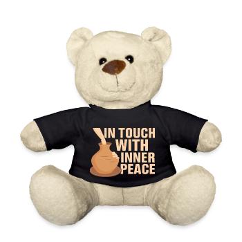 En contact avec la poterie de paix intérieure - Nounours - noir - Devant