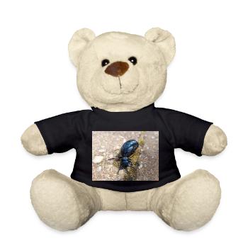 coléoptère noir aussi coléoptère violet Ölkäfer - Nounours - noir - Devant