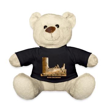 Baldenau Burg Mosbach Ruine Hundsrück Rheinland - Teddy - Schwarz - Vorne