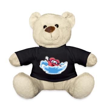 Natation cardiaque - Nounours - noir - Devant
