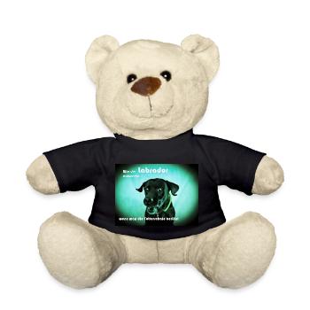 Hungriger Labrador - Teddy - Schwarz - Vorne