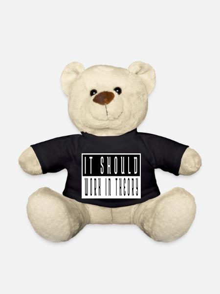 artificial intelligence christmas pajama this - Teddy - Schwarz
