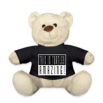 cool love gift dorsal carapace jokes geek - Teddy - Schwarz - Vorne