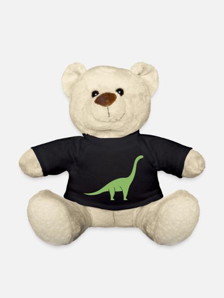Brachiosaurus - Teddy Bear - black