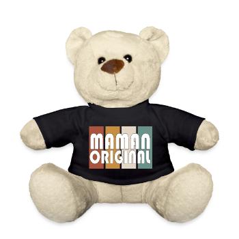Ursprüngliche Mutter - Teddy - Schwarz - Vorne