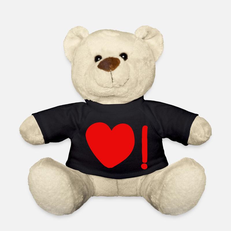 Amour factoriel. - Nounours - noir