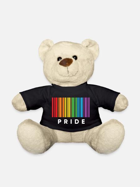 LGBT-Design - Pride Design - Teddy - Schwarz
