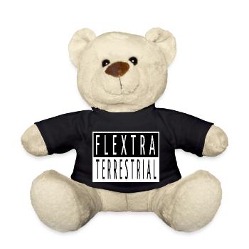 Cartoon Cat Persian Cat Humor Valentines Day - Teddy Bear - black - Front