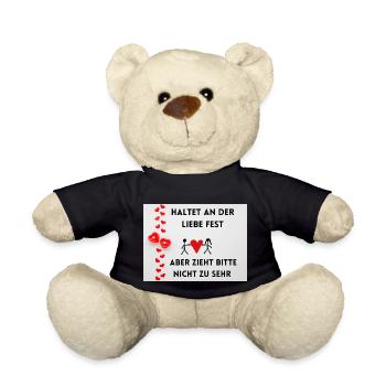 Der Liebeszieher - Teddy - Schwarz - Vorne