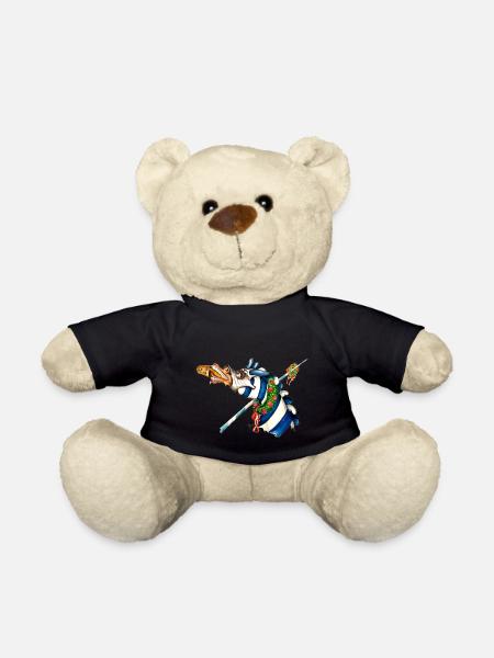 Saufendes Pferd gesp - Teddy - Schwarz