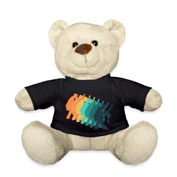 Retro-Tanz - Teddy - Schwarz - Vorne