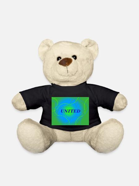 United - Teddy Bear - black