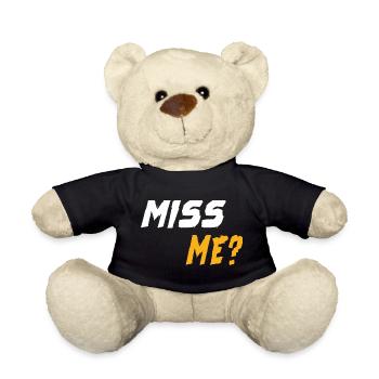 Vermissen Sie mich? - Teddy - Schwarz - Vorne
