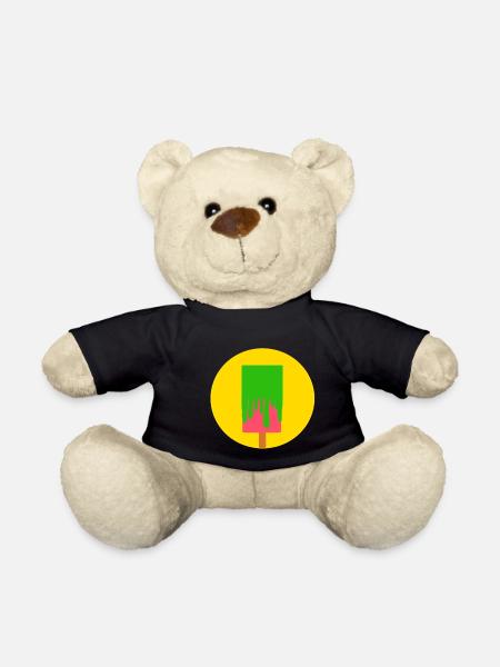 Eis am Stiel Popsicle - Teddy Bear - black