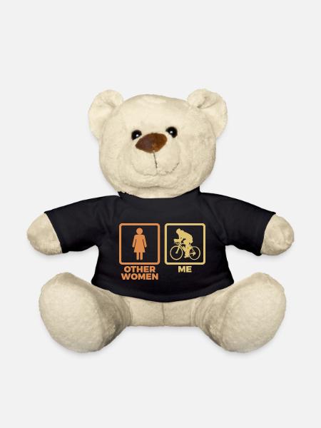 Cycliste - Nounours - noir