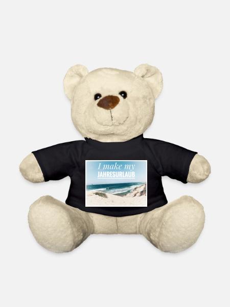 Jahresurlaub - Teddy - Schwarz