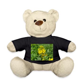 black mustard (in german Schwarzer Senf) - Teddy Bear - black - Front