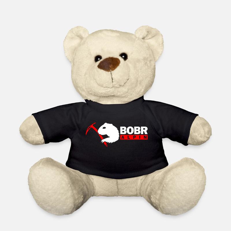 Bobr Alpin Logo - Nounours - noir