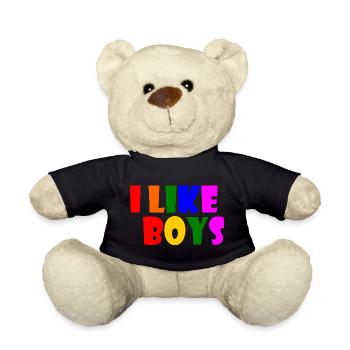 I like boys - Teddy - Schwarz - Vorne