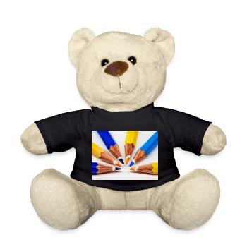Crayons de couleur - Nounours - noir - Devant