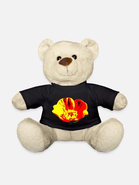 Flower, A731178 1 - Teddy Bear - black