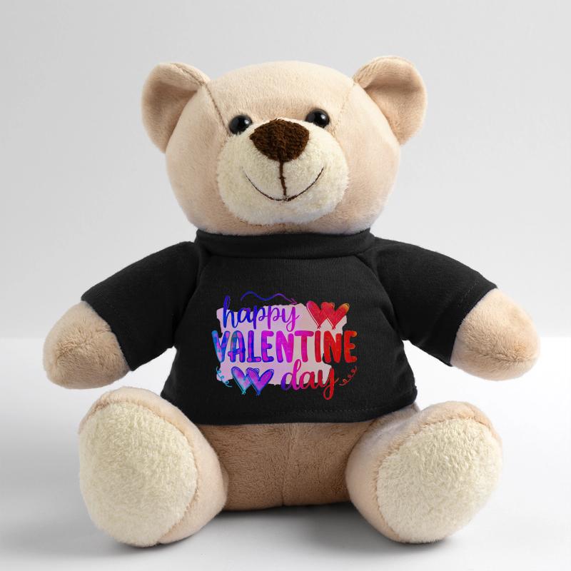 Aimez-moi la Saint-Valentin Joyeux Valentin Saint-Valentin Nounours