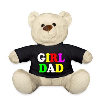 Girl dad - Nounours - noir - Devant