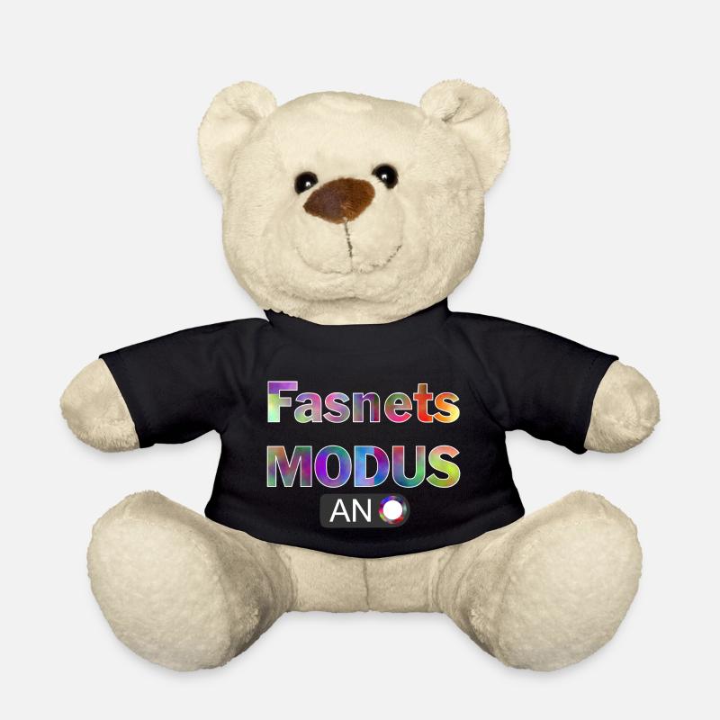 Fasnetsmodus - Teddy Bear - black