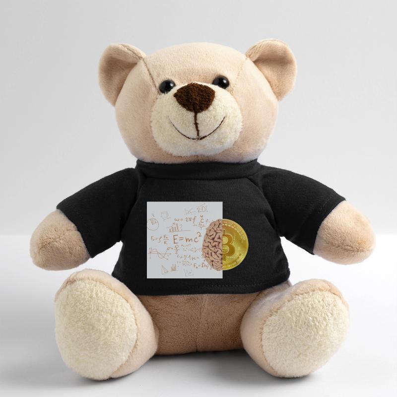 Crypto Brain 2 Bitcoin BTC ETH Teddy Bear
